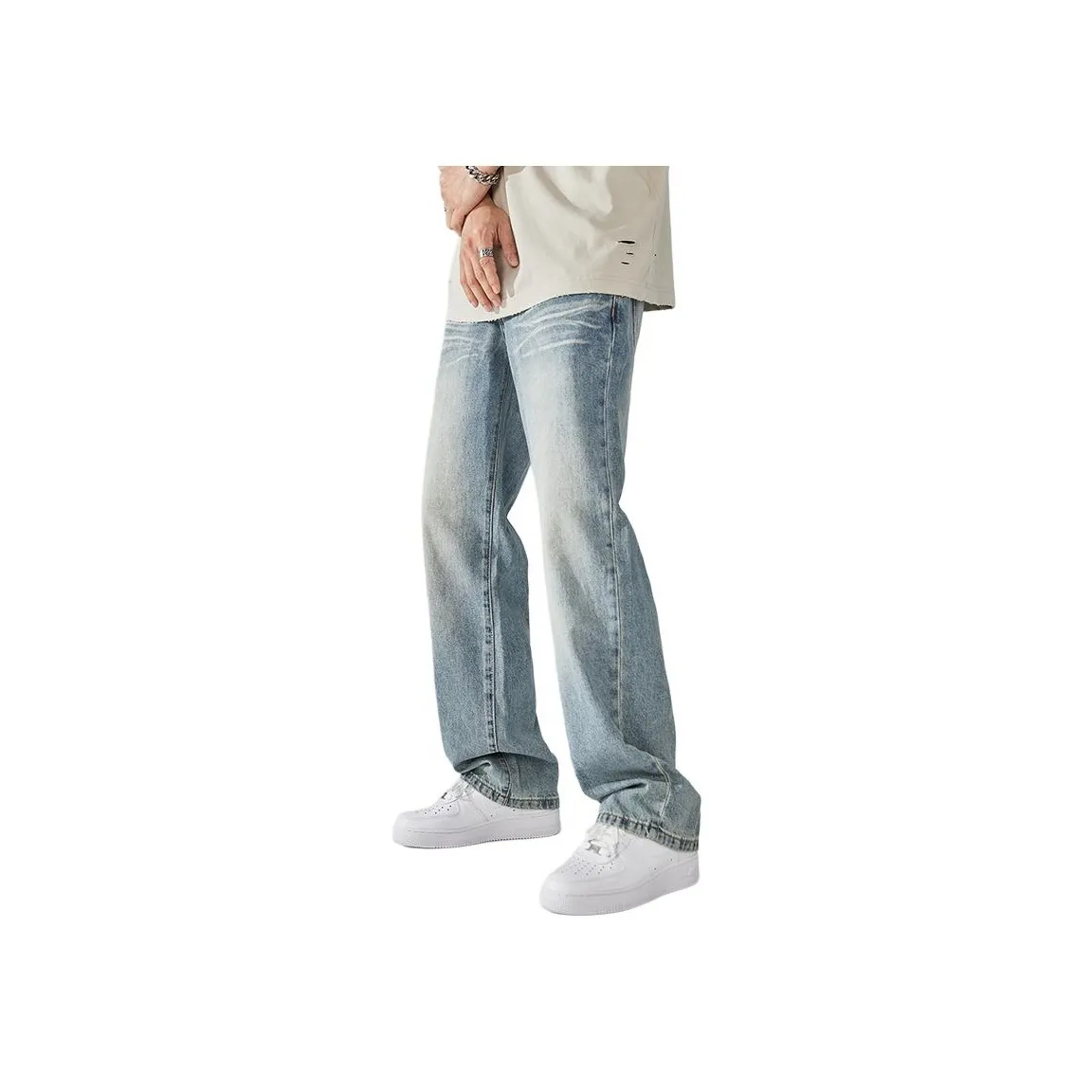 ALL IN Jeans Unisex Sky Blue