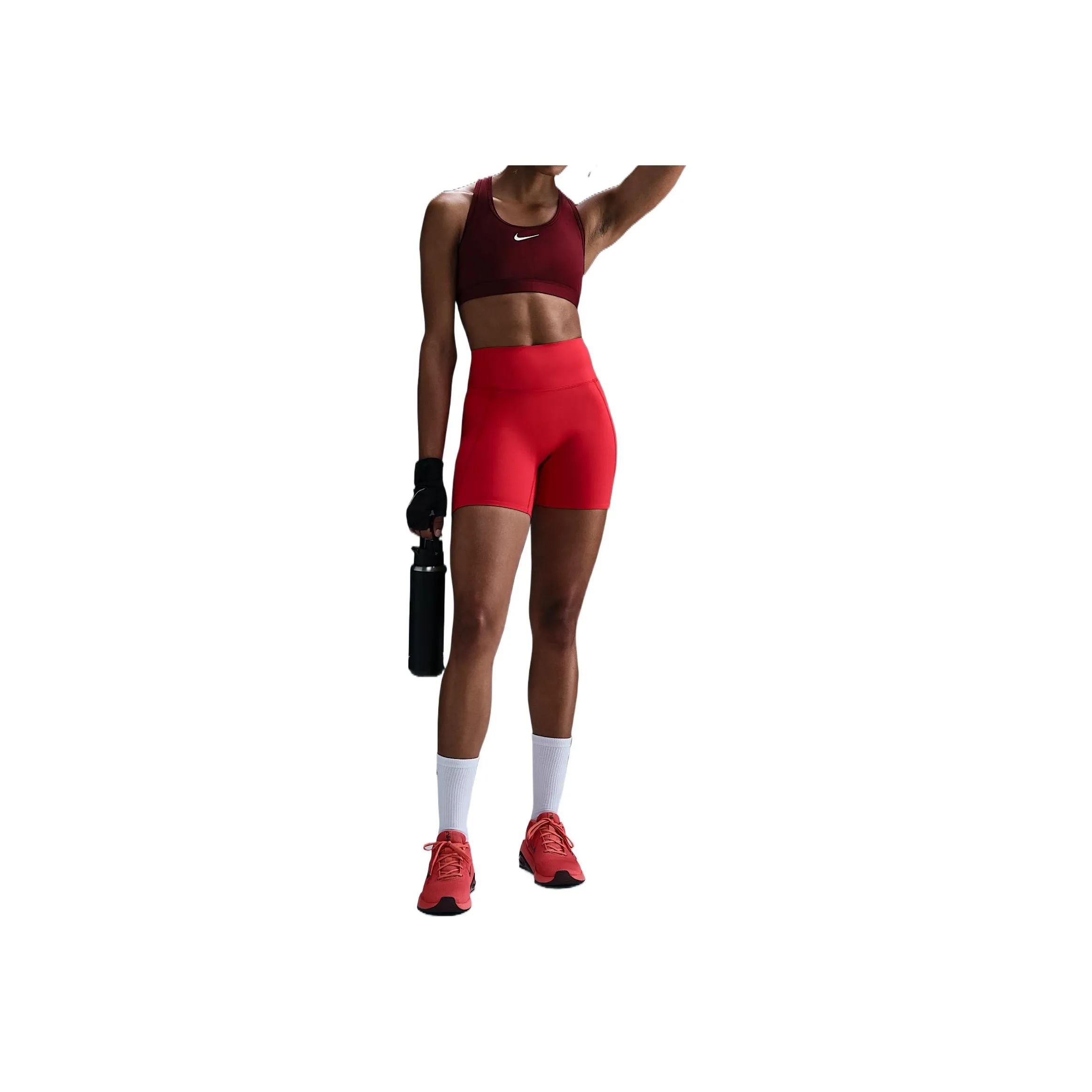 Nike Universa Women's High Waisted 5' Biker Shorts With No Front Seam