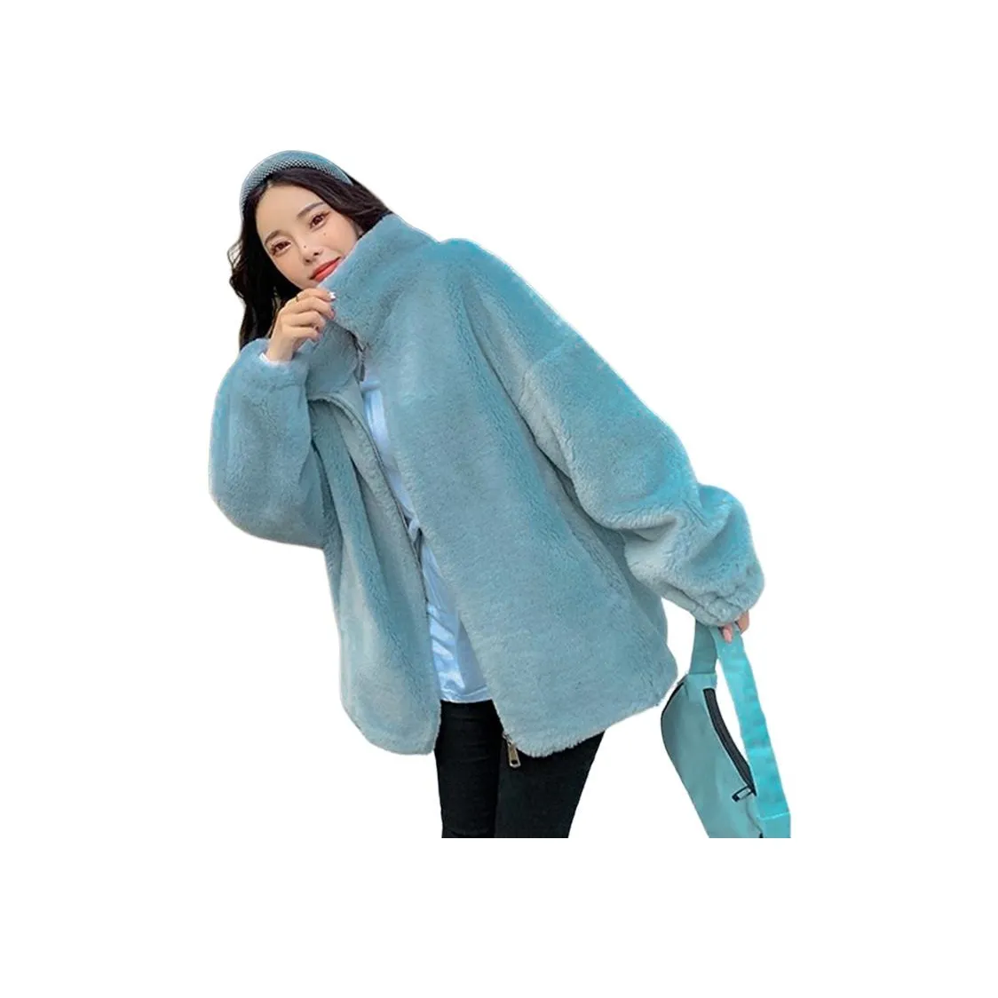 BILISISHANYANG Мех Куртка Женская