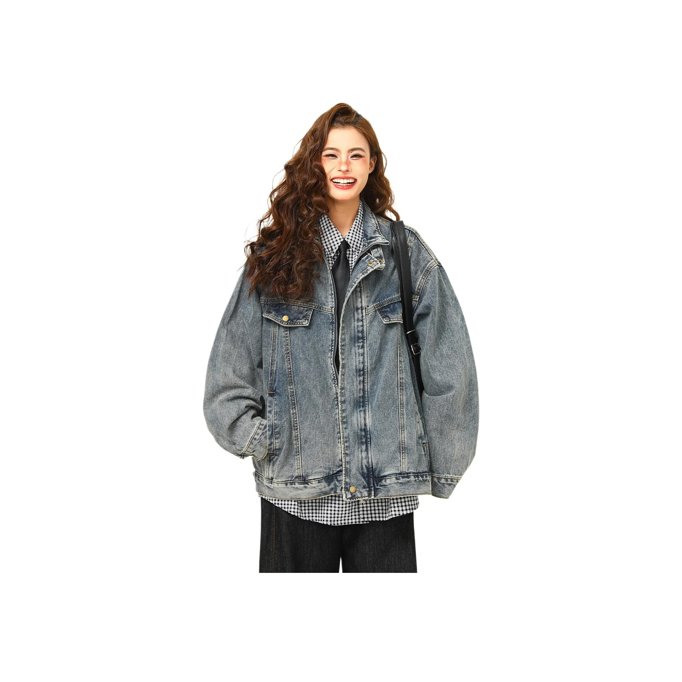 Pirkadat Темно-синий Унисекс Джинсовые куртки