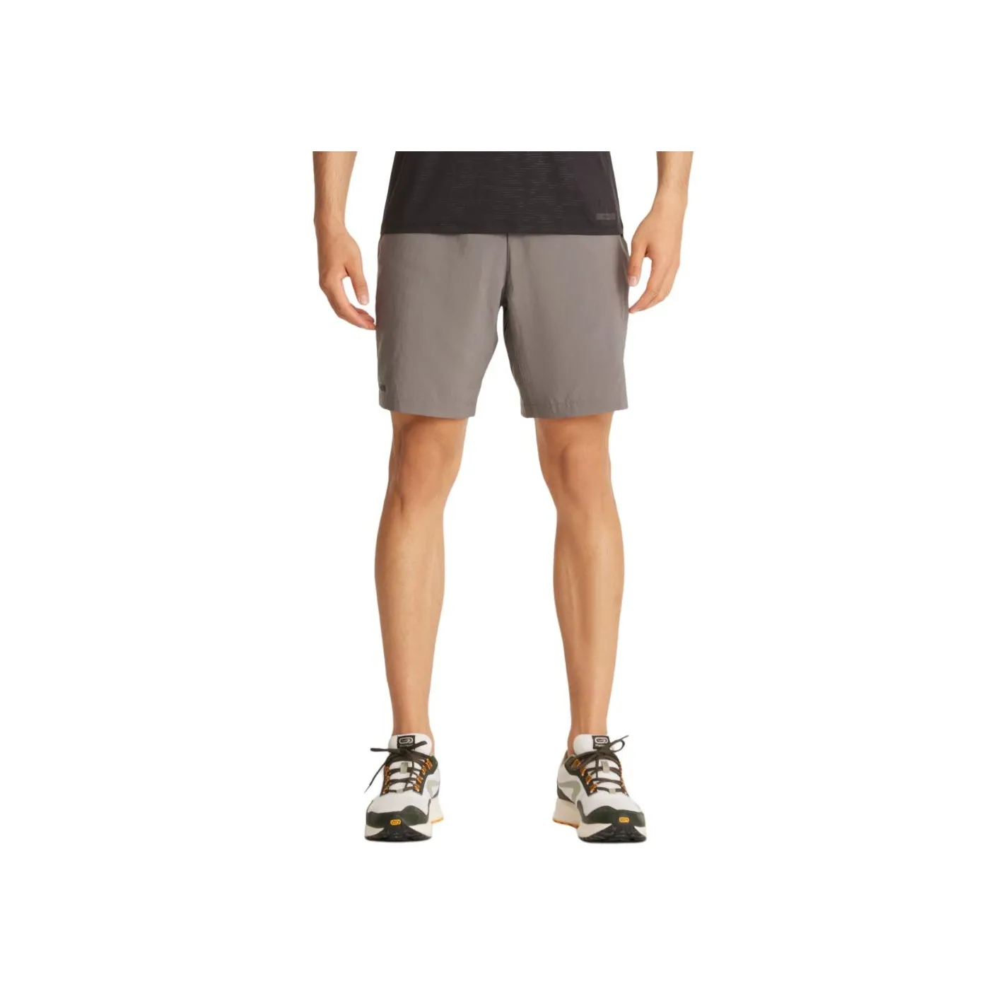 DECATHLON Sports Shorts Men's Dark Smoke Gray