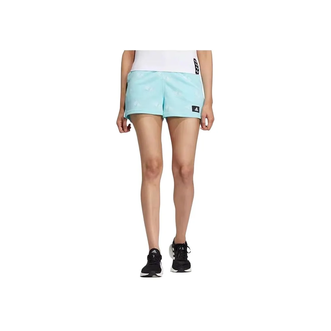 Adidas Sports Shorts Women's Sea Blue/White