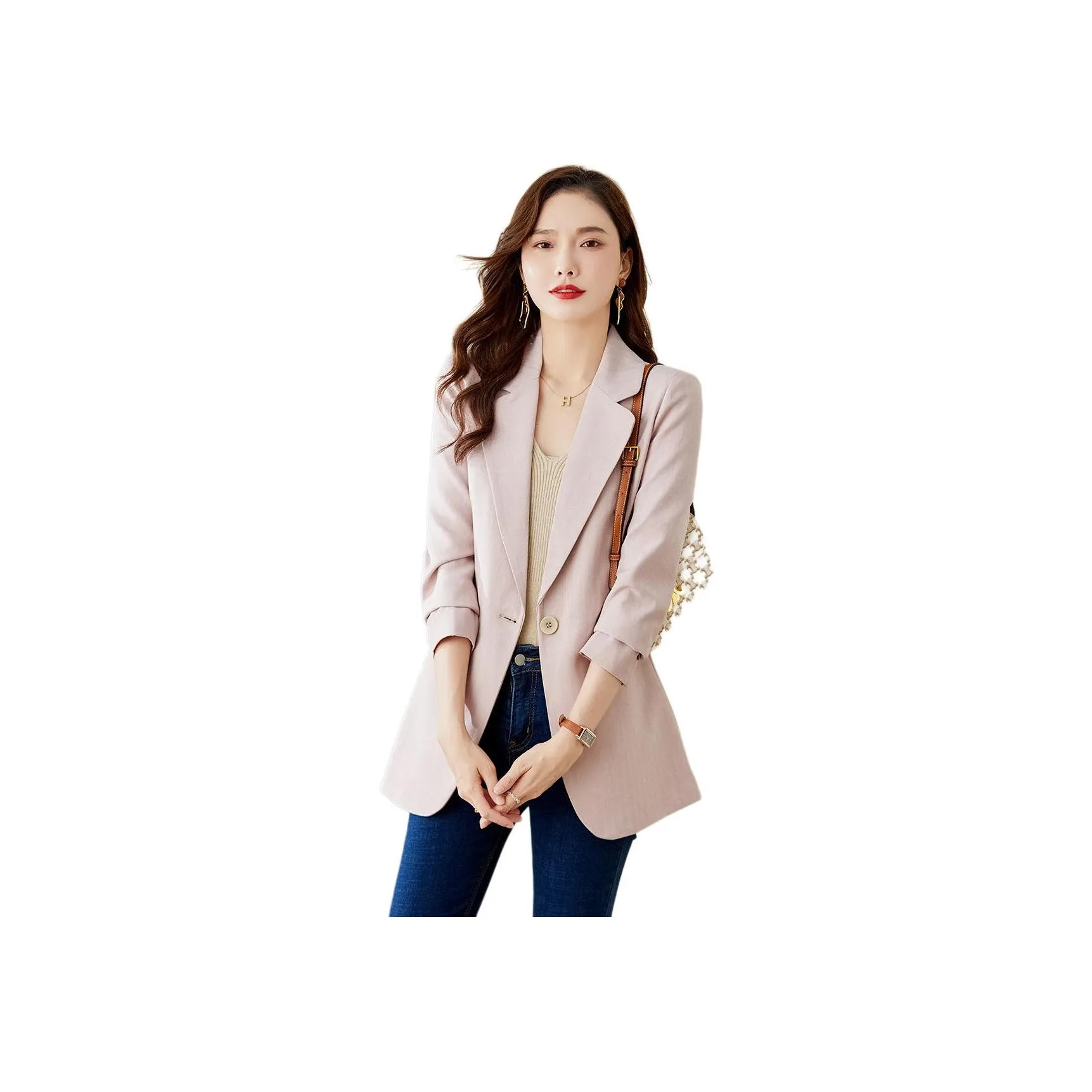 TERRE BLEUE Бизнес-костюм женский розовый