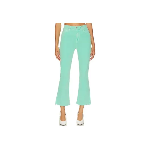 SEVEN FOR ALL MANKIND Зеленые Женские Повседневные Брюки
