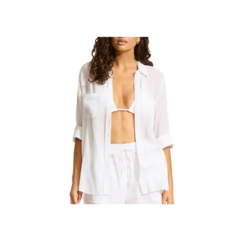 SEAFOLLY Белые Женские Рубашки