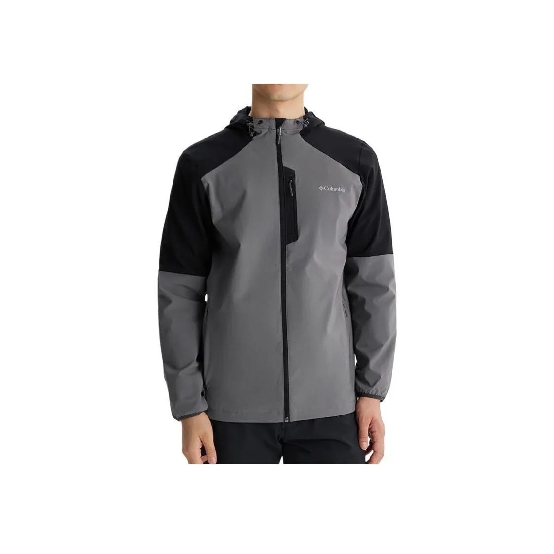 Columbia Tech SOFTSHELL HOODIE Jackets & Coats Men's Gray