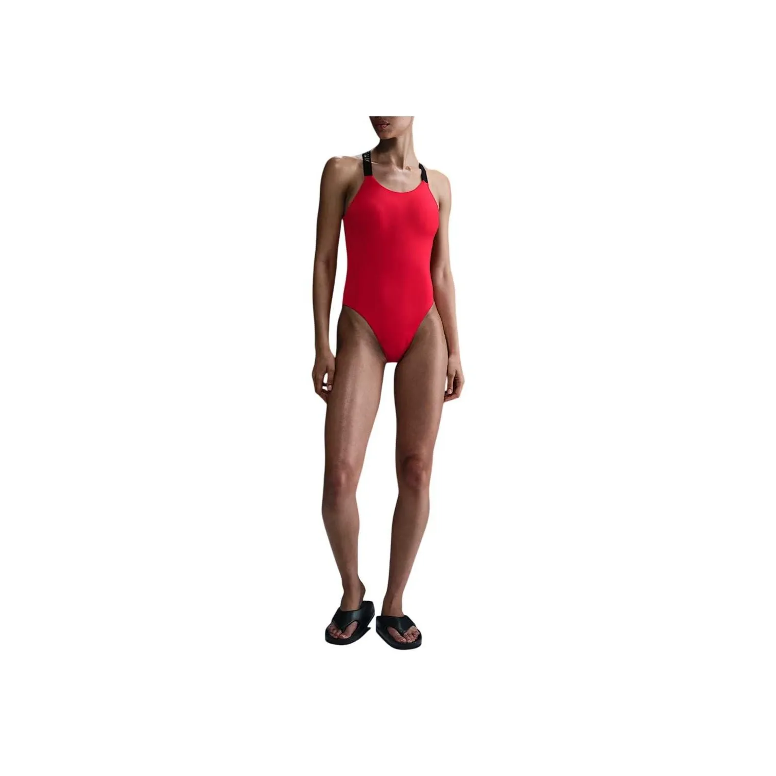 Nike Swoosh Hydralock Racerback One piece Swimsuit Women's Red