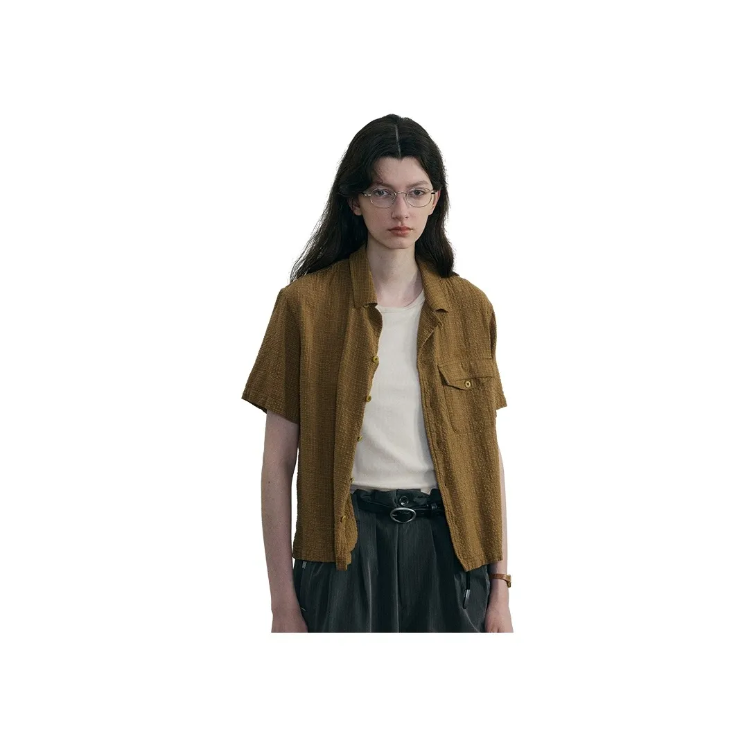 C2H4 Короткий рукав рубашка унисекс