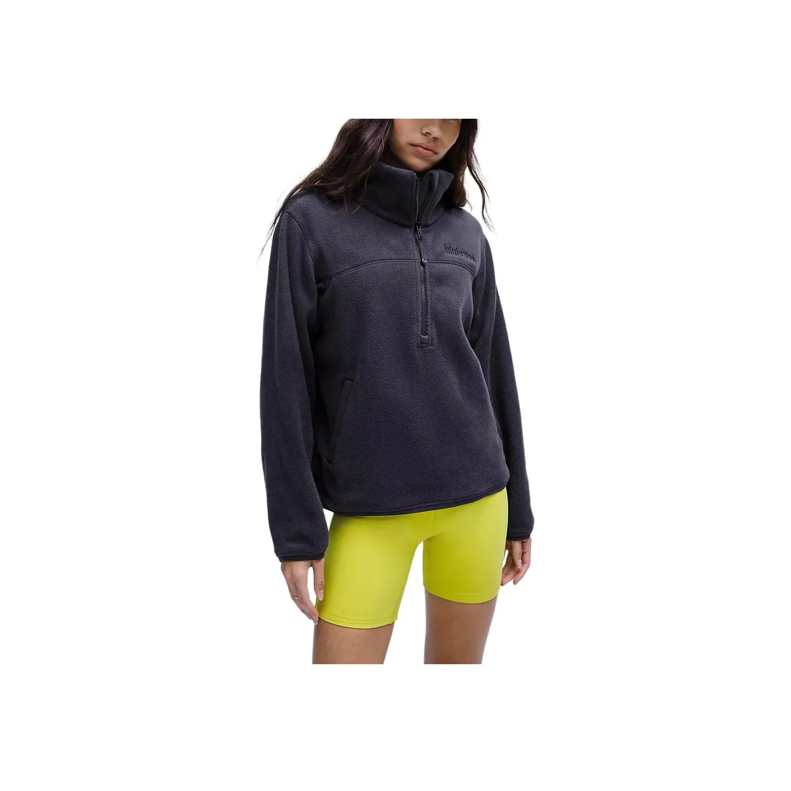 Lululemon Fleece Half Zip Pullover Sweatshirt Women's