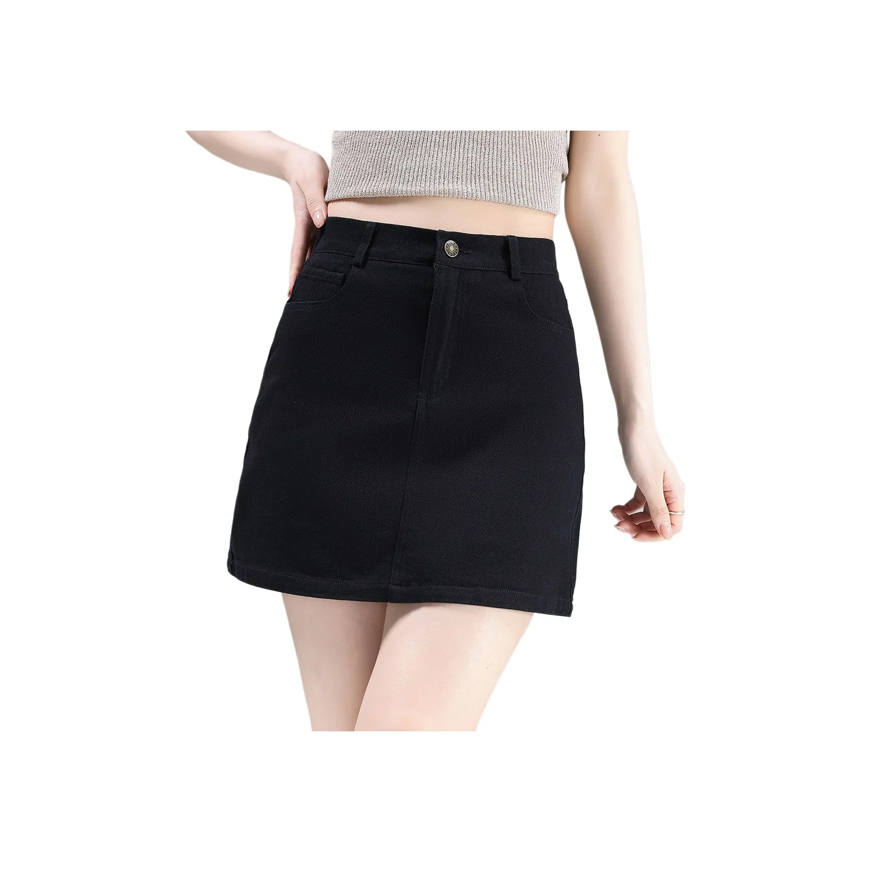 JEANSWEST Джинсовые короткие юбки Женские