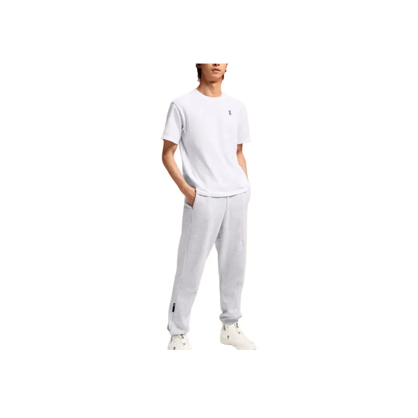 On Club T Graphic Tennis T Shirt Men's White