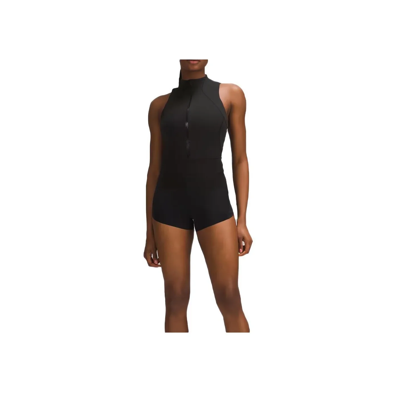 Lululemon Zip Up Track Bodysuit 3' Jumpsuit Women's