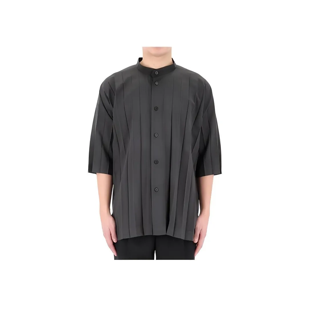 Homme Plissé Issey Miyake Edge Pressed crease Shirt
