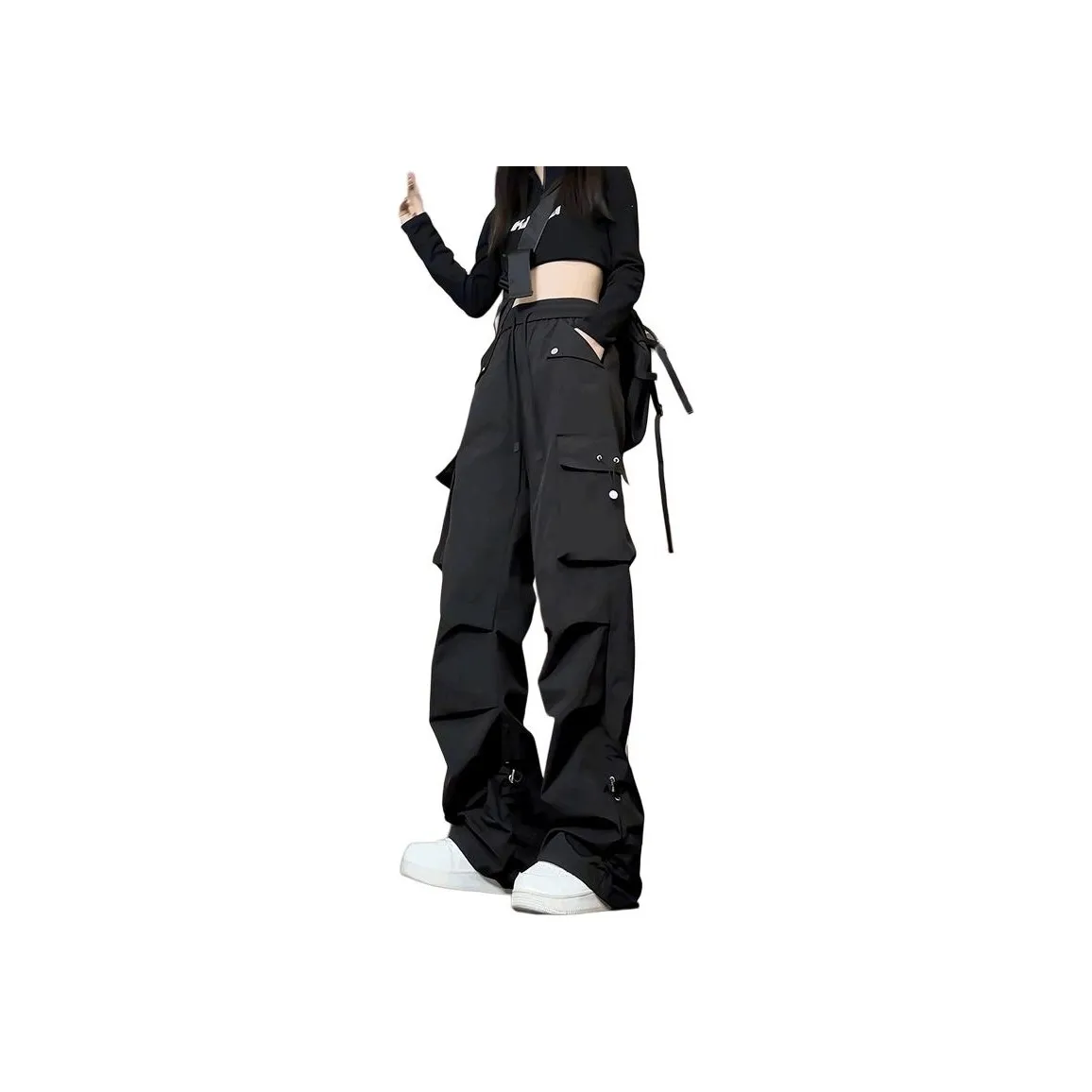 BENGEN Vibe Workwear Ice Silk Casual Pants Unisex
