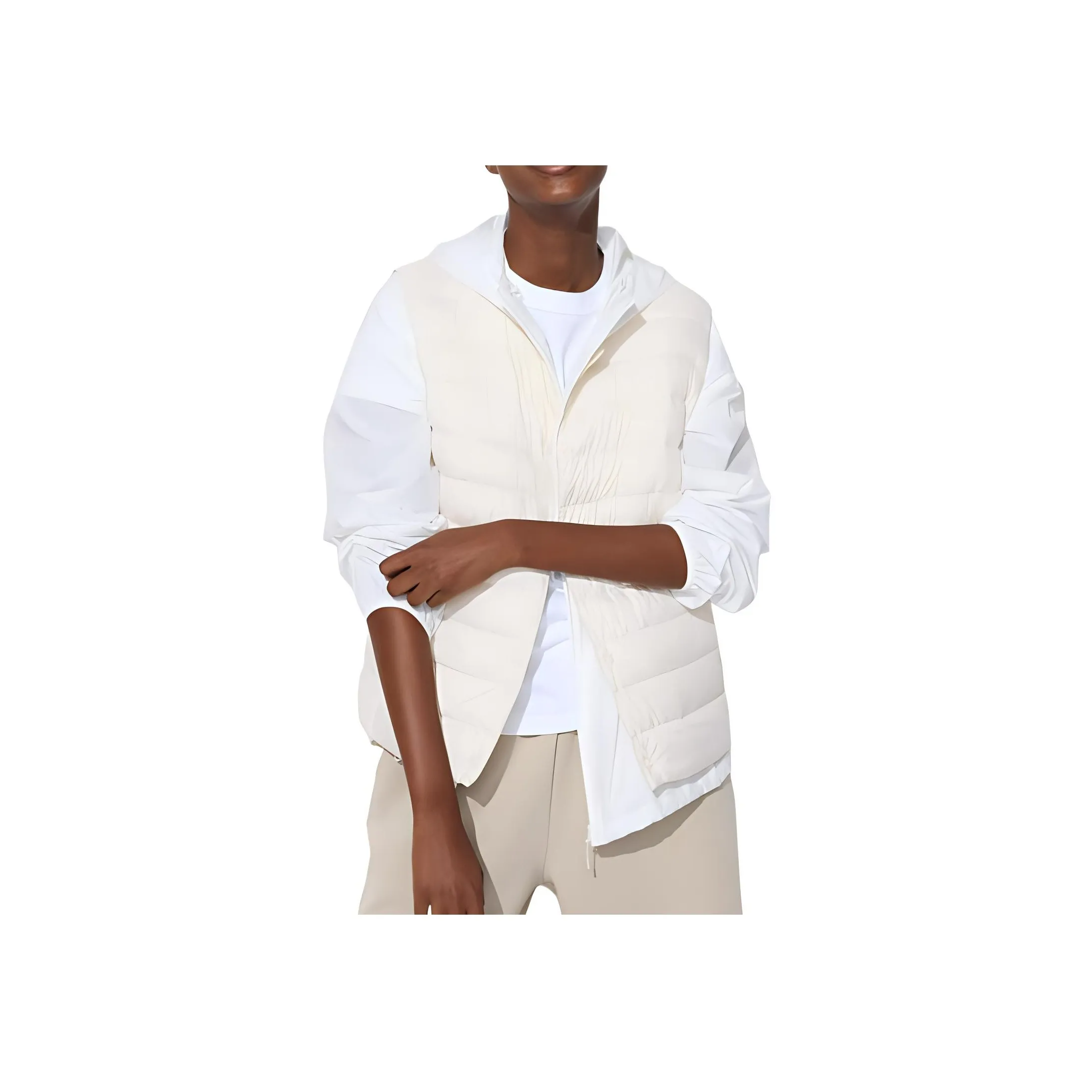 UNIQLO Vests Women's Ivory