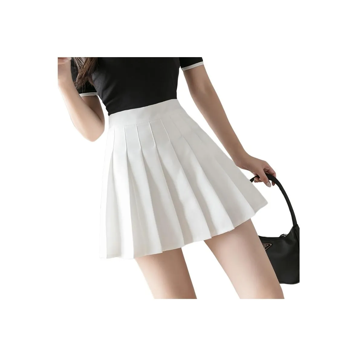 Kele Coco Casual Short Skirts Women's White
