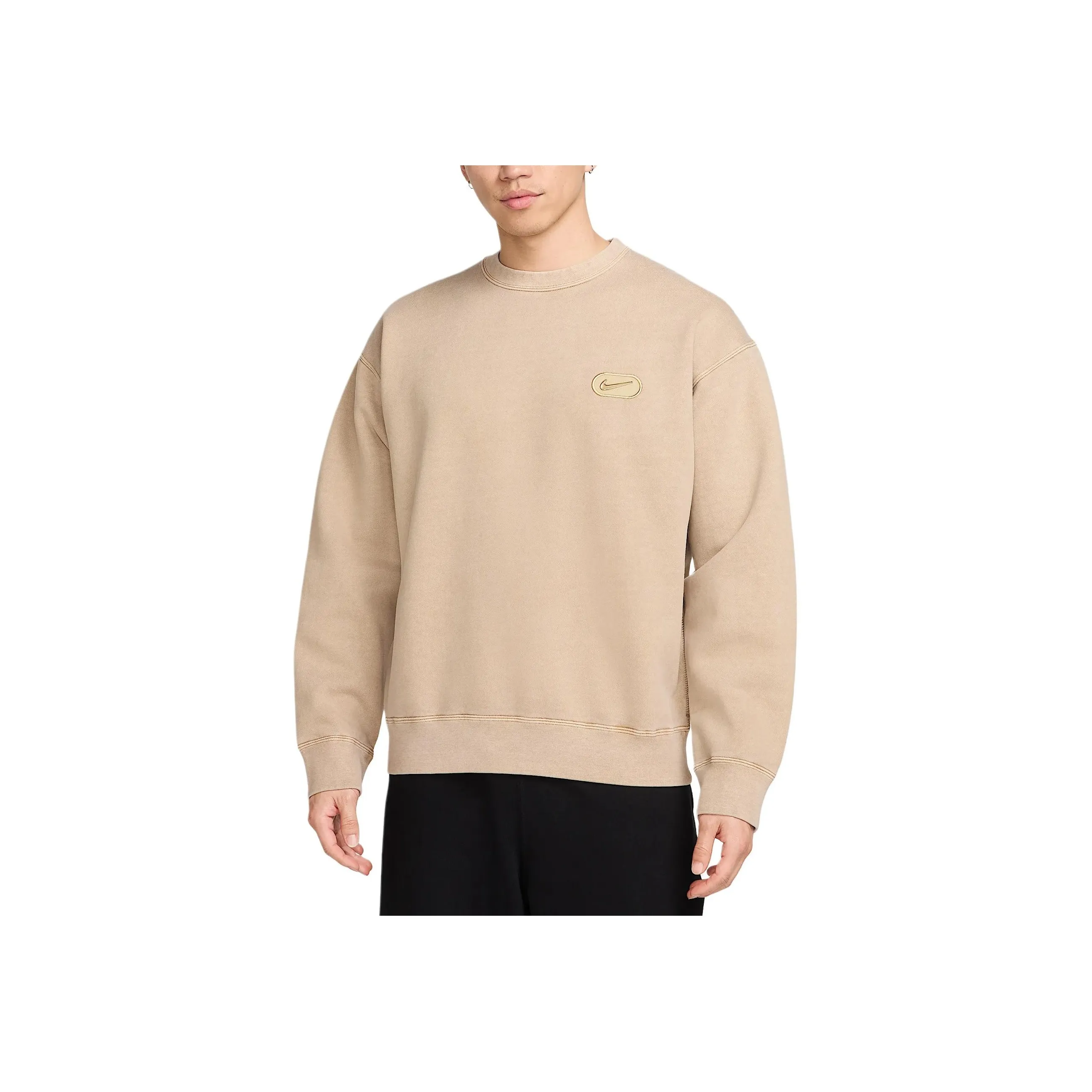 Nike Clothing Sweatshirts Men's Beige