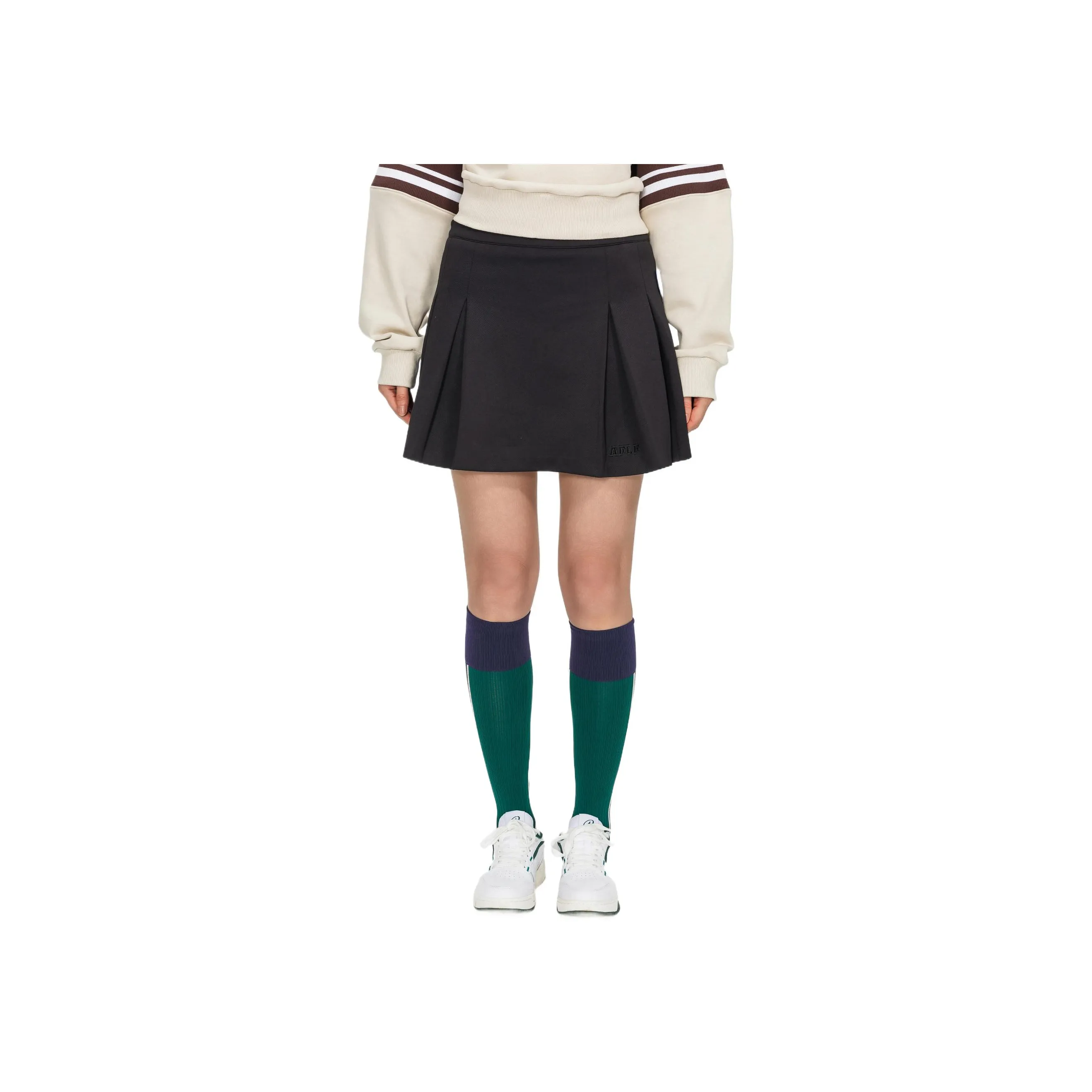 DECATHLON BACK TO 80S Casual Short Skirts Women's Smoky Black