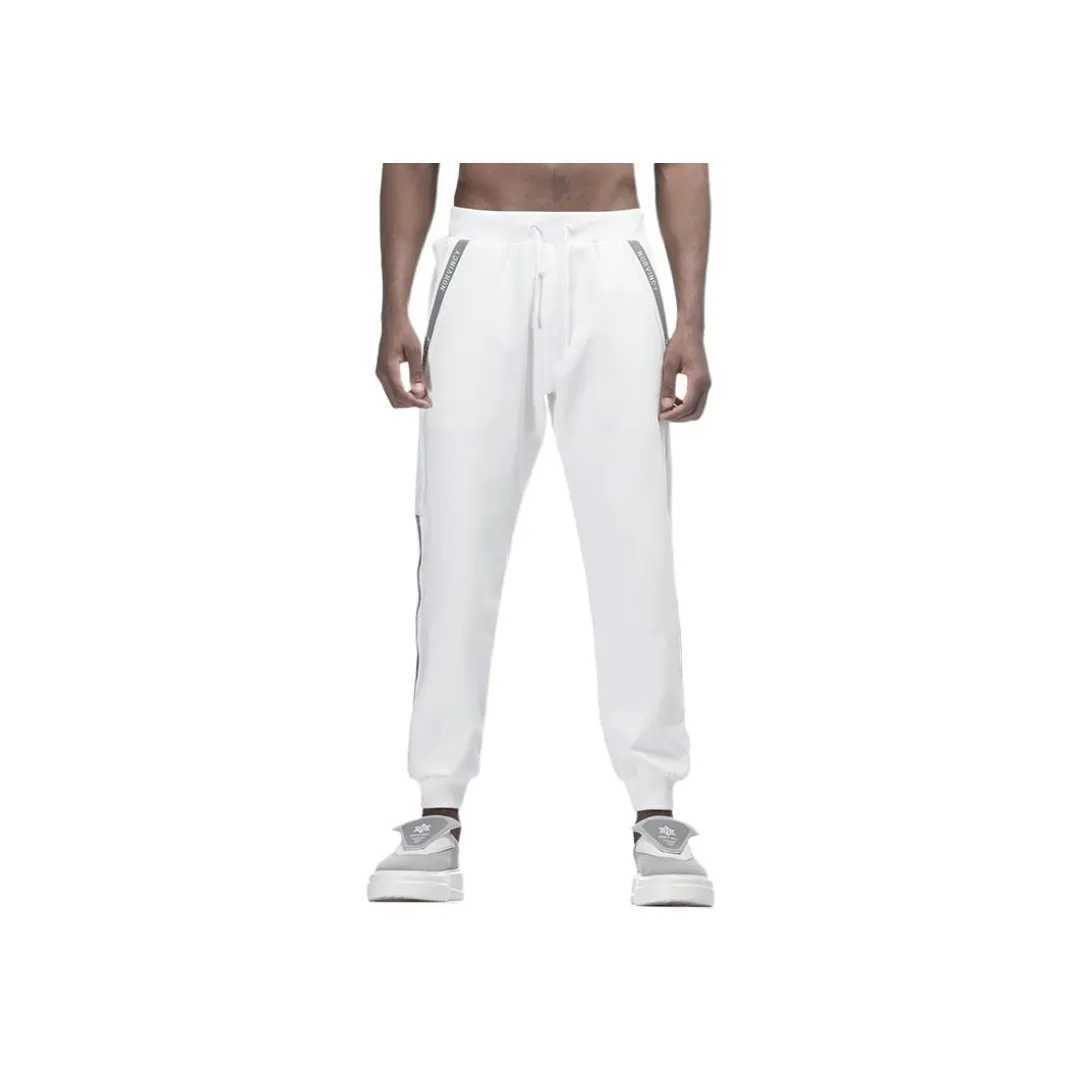 NORVINCY Elastic Cuff Stretch Knitted Sweatpants Unisex