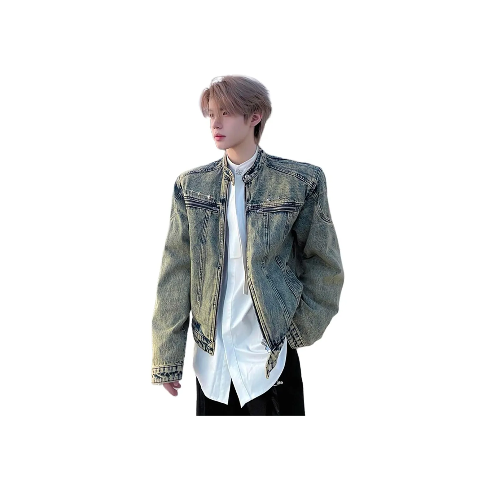 SOUL WORKER Синий Унисекс Куртки