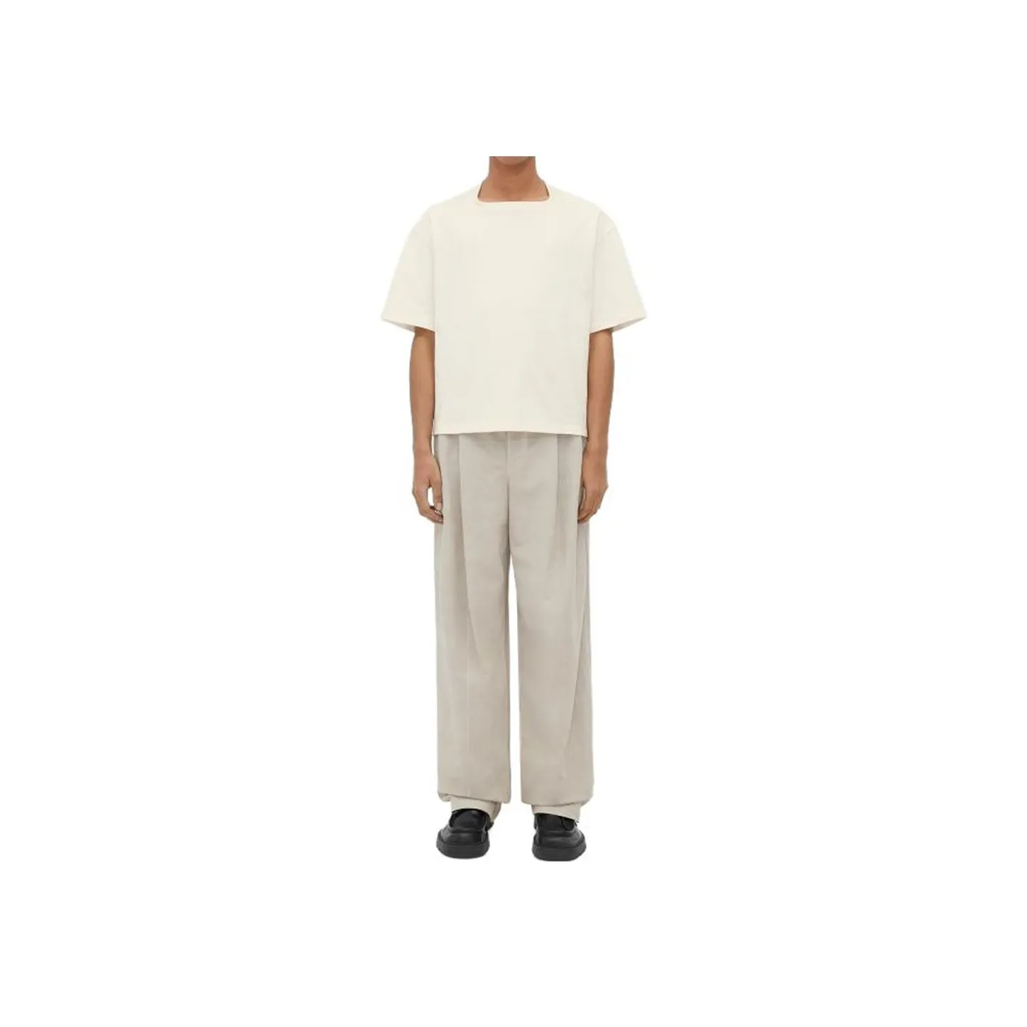 Bottega Veneta T Shirts Men's Pink Chalk White