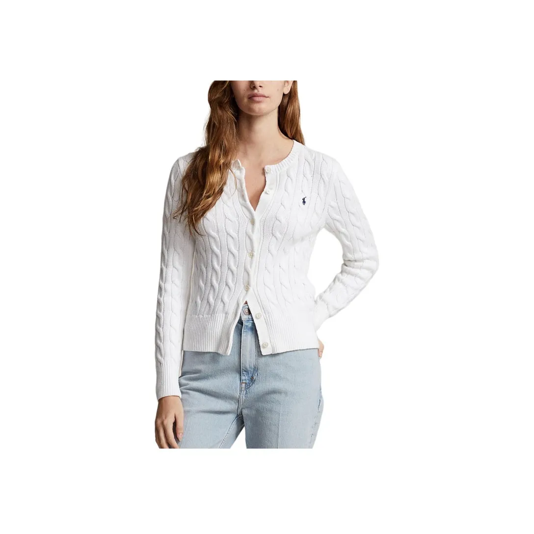 Polo Ralph Lauren Pony Embroidered Knitted Cardigan