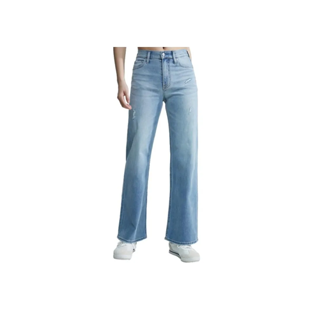 Calvin Klein Джинсы Женские Светло-Синий
