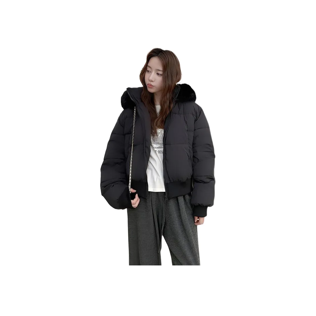 ZUKIZUKI Хлопковый пуховик Пальто Женское