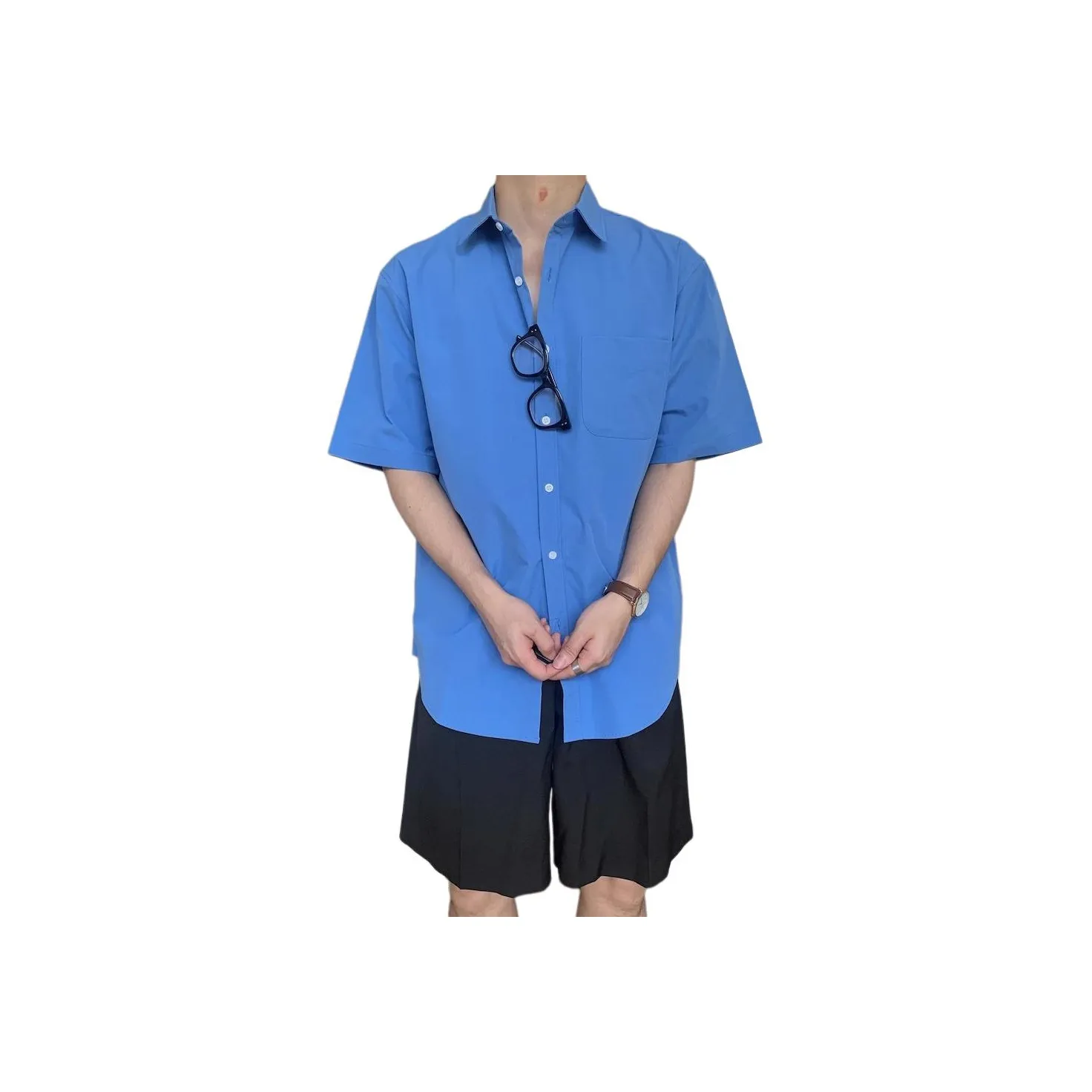 Square Man Also Stands Tall Рубашка Мужская