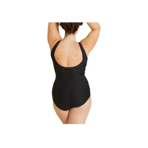 DECATHLON Черный Женские Ван-Пис Купальники