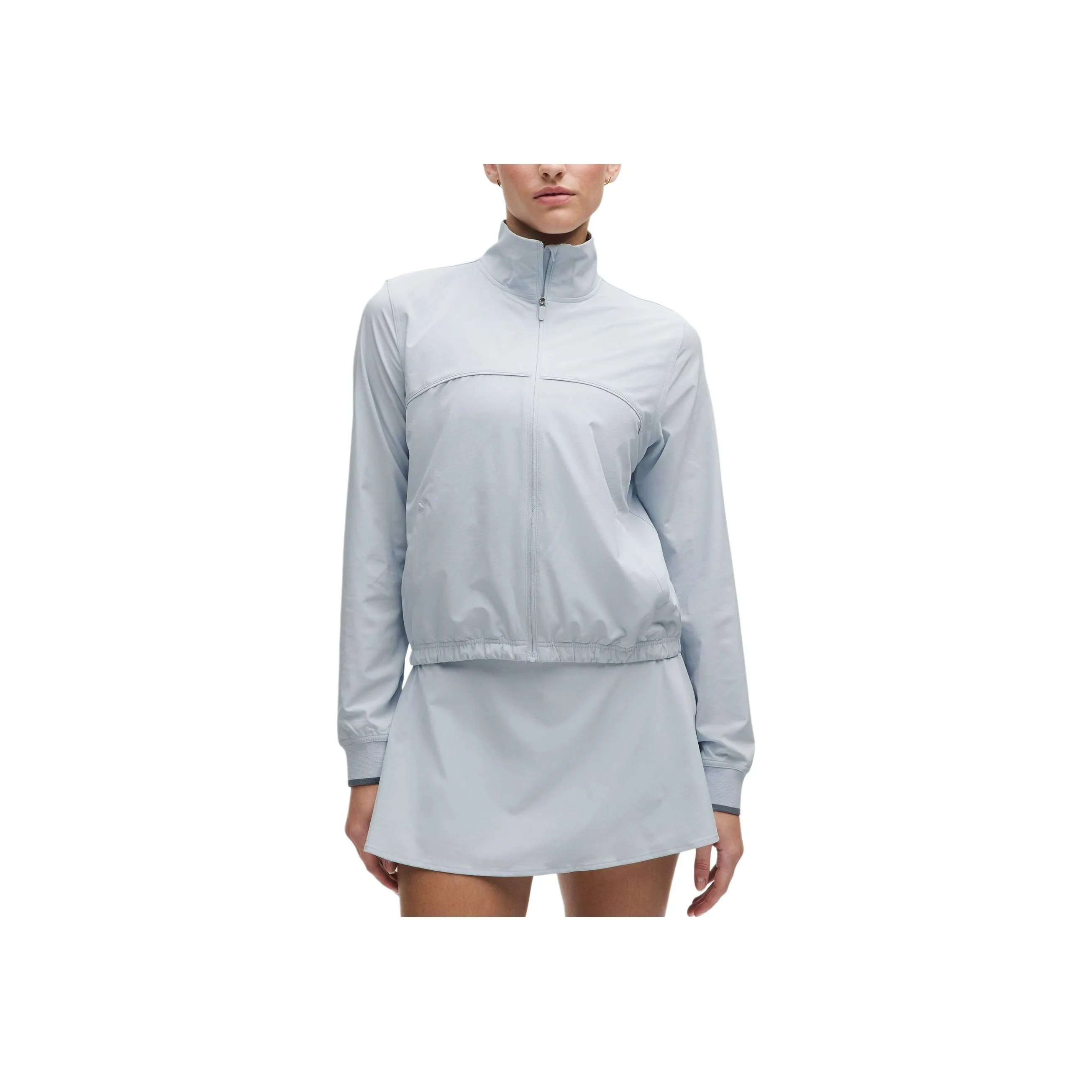 Lululemon Court RivalSwift SS25 Jacket Women's Starch Blue/Sun Gray