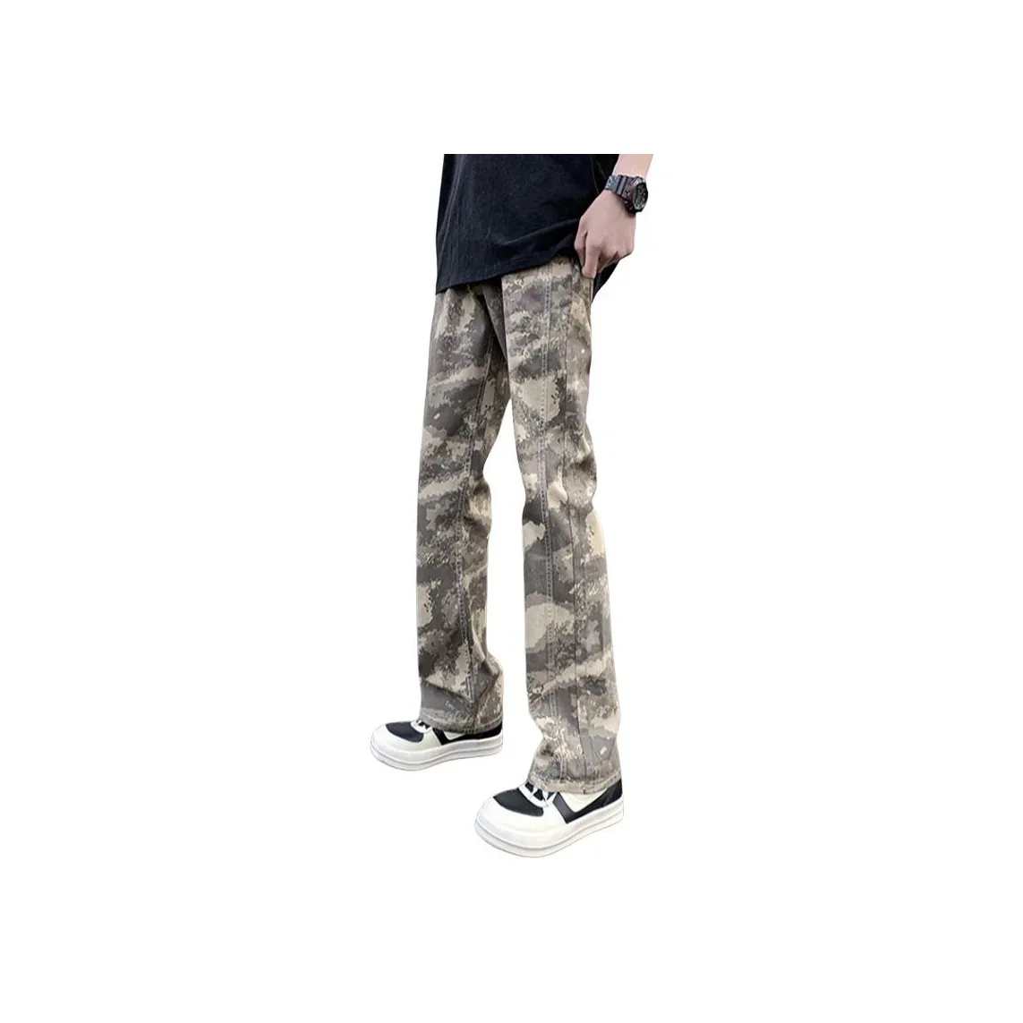 FOREVER 21 Jeans Unisex Desert Camouflage