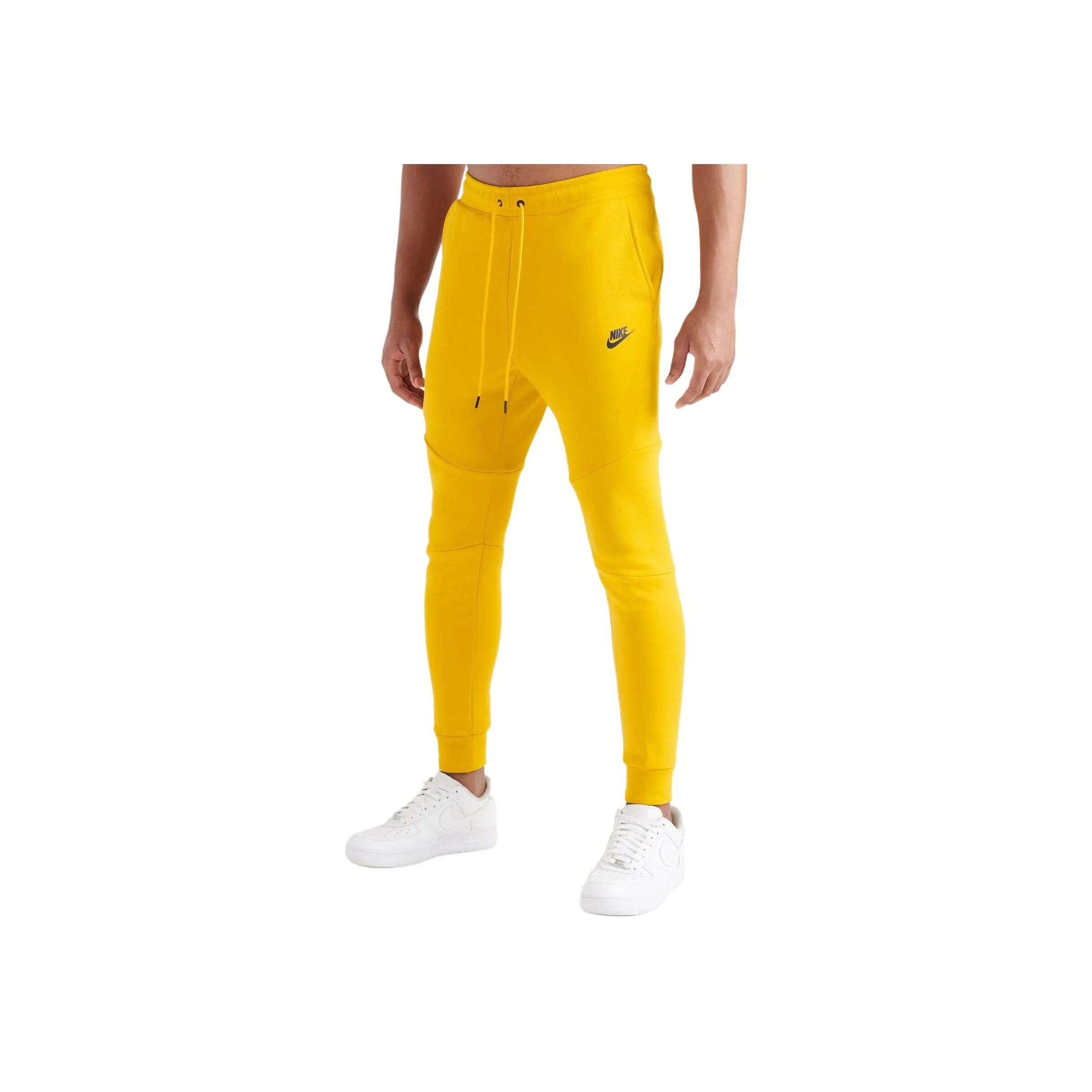Nike Knitted Sports Pants Men's Yellow