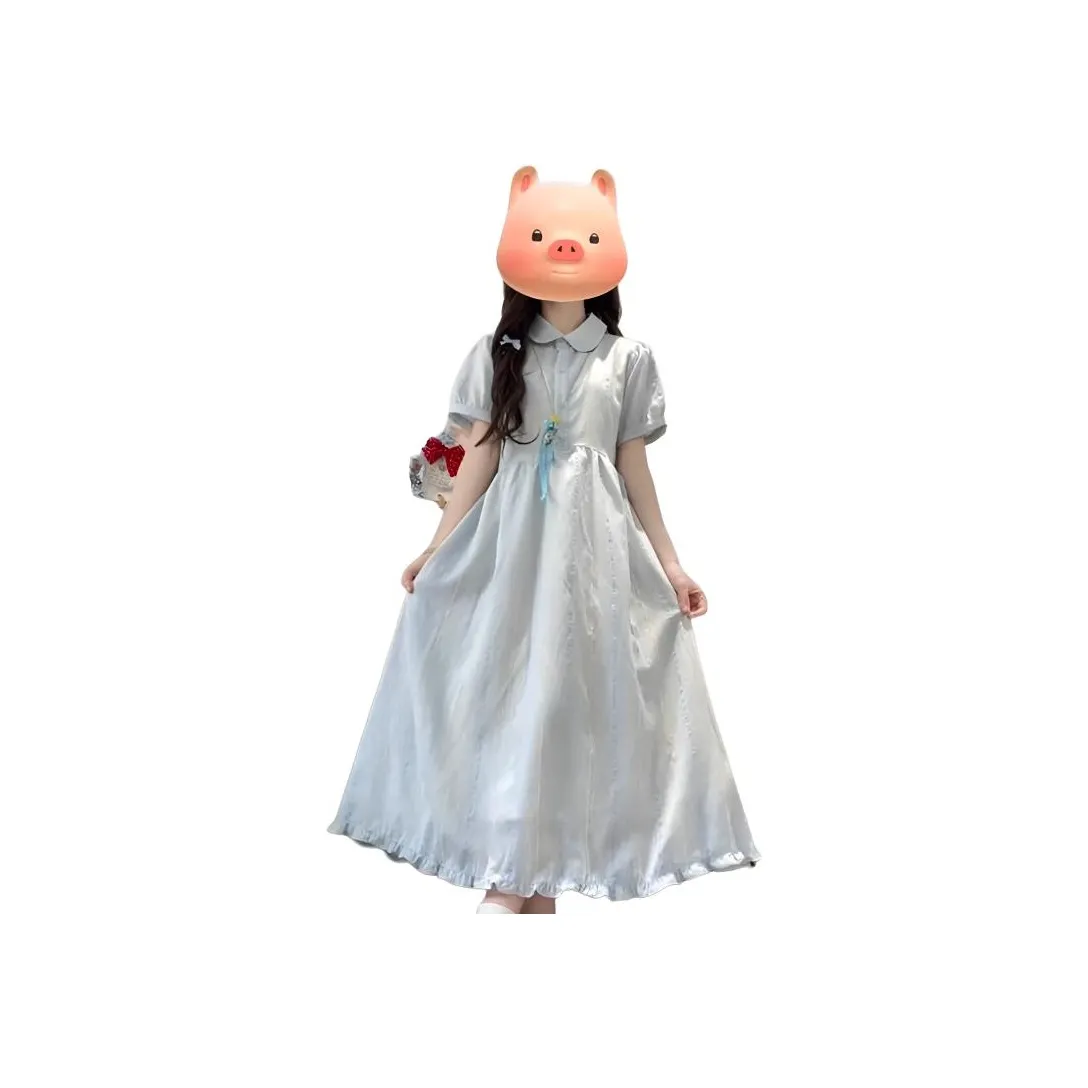 BVODE Короткий рукав Платье Женское