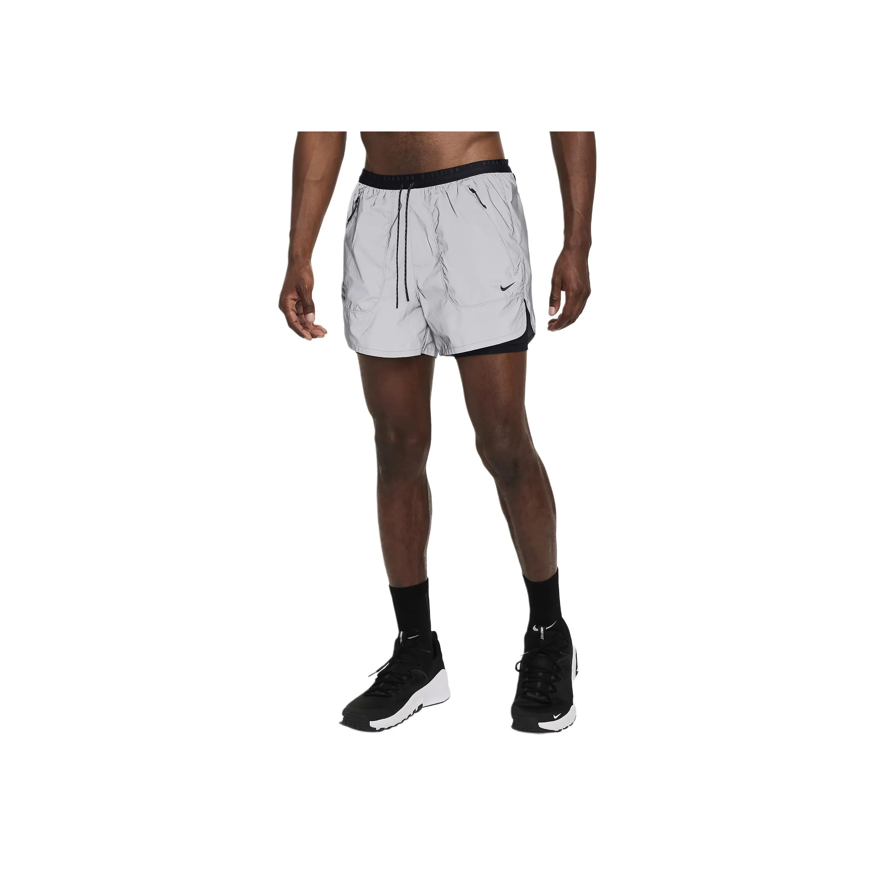 Nike Running Division Men's 4' Dri FIT Adv Reflective 2 in 1 Running Shorts