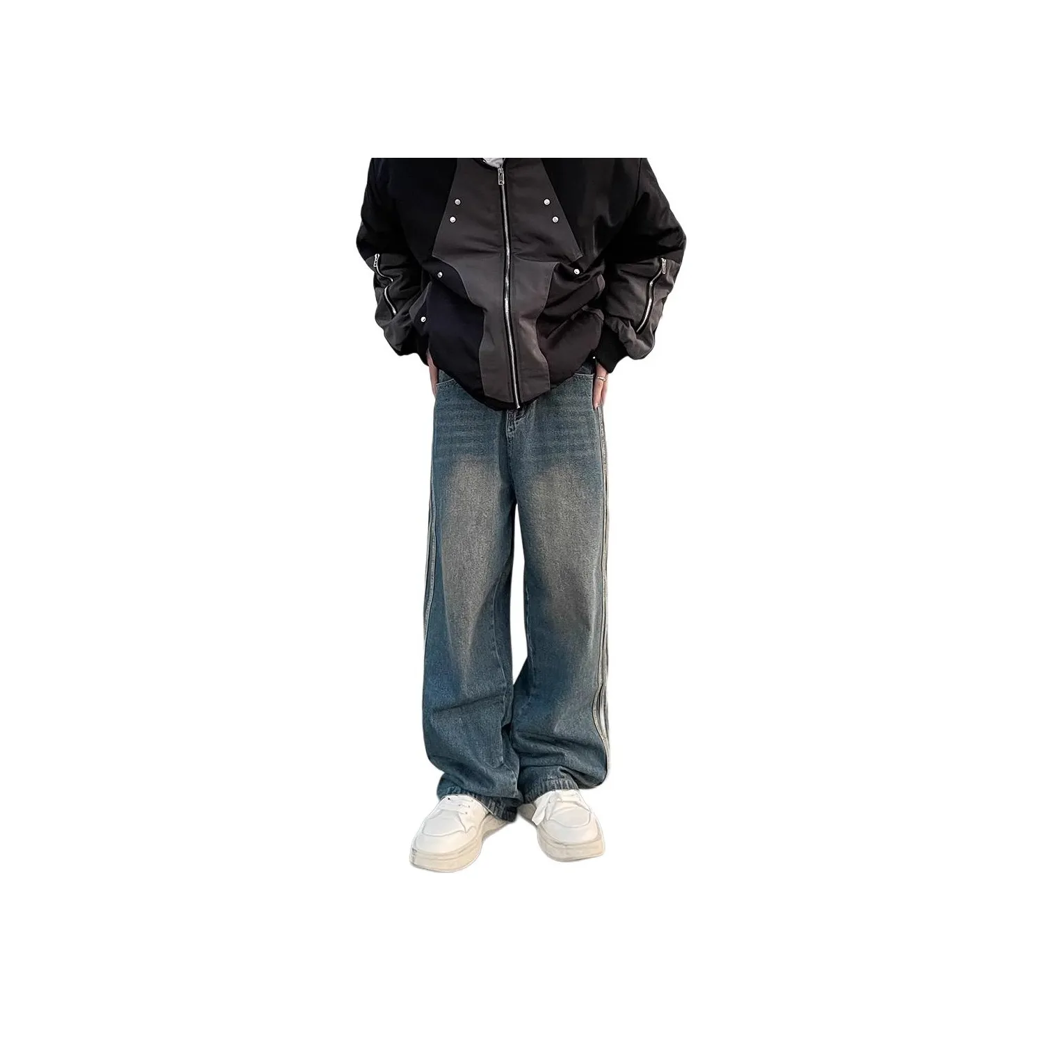 KVIV Jeans Men's Vintage Blue 