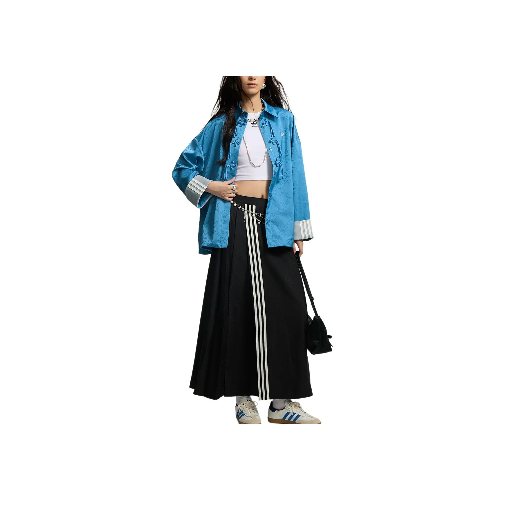 Adidas Originals SS25 Размер CN Рубашка JK Куртка Женская