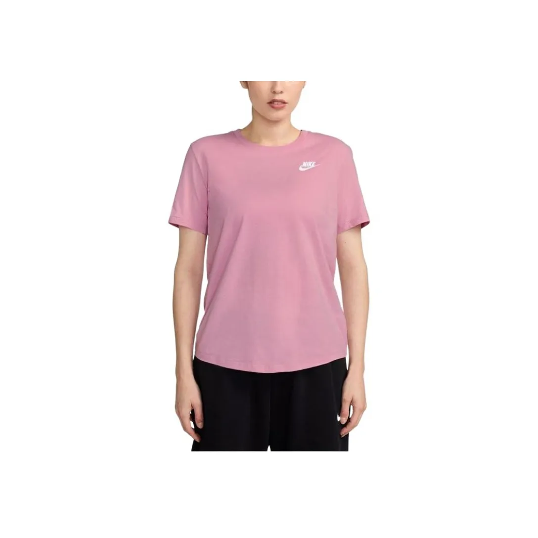 Nike ClubDri Fit Regular T Shirt Women's Elemental Pink
