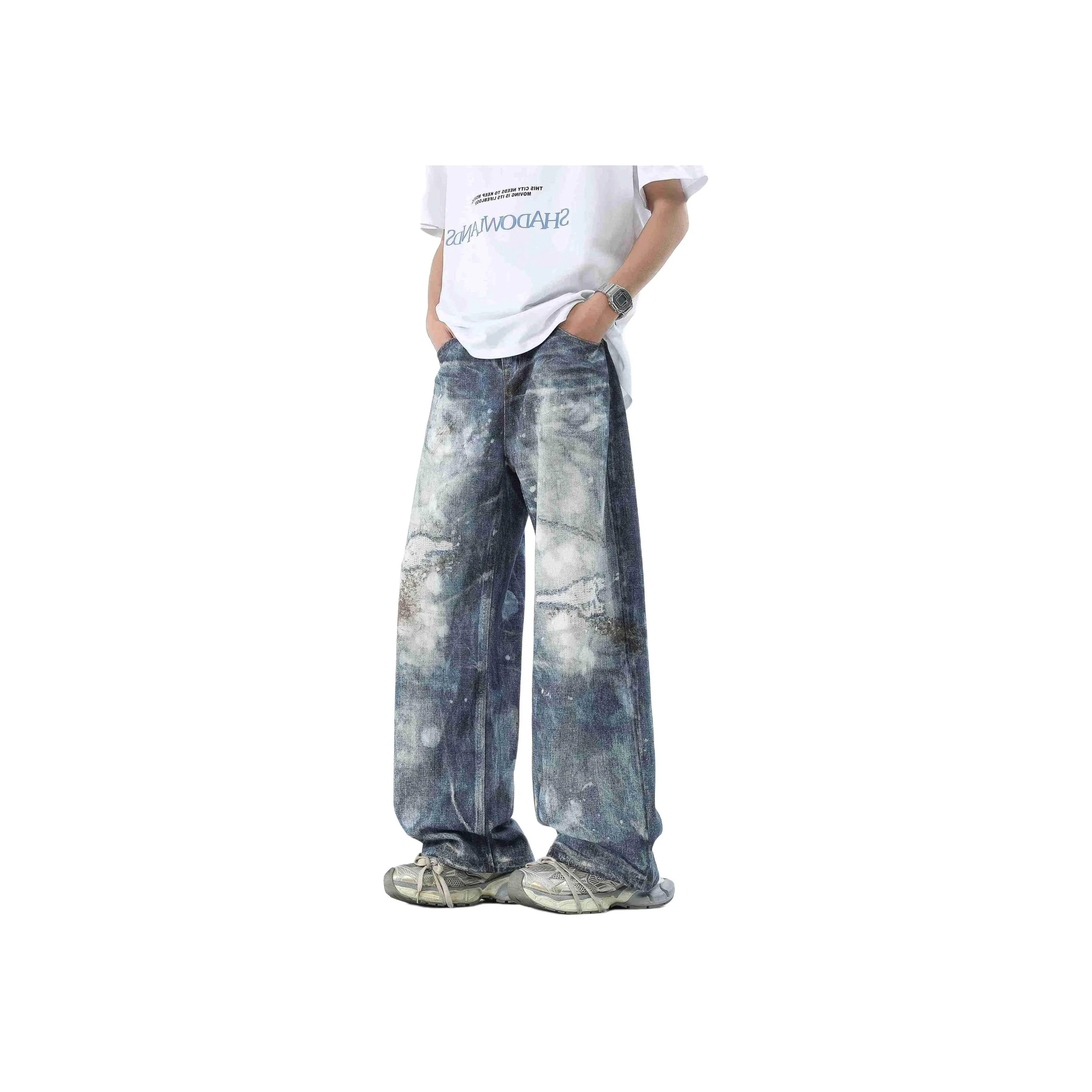 XAFB Jeans Unisex Ocean Blue