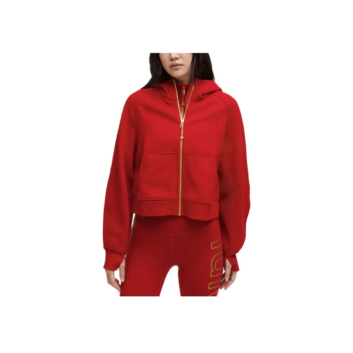 Lululemon Scuba Jacket Women's Dark Red