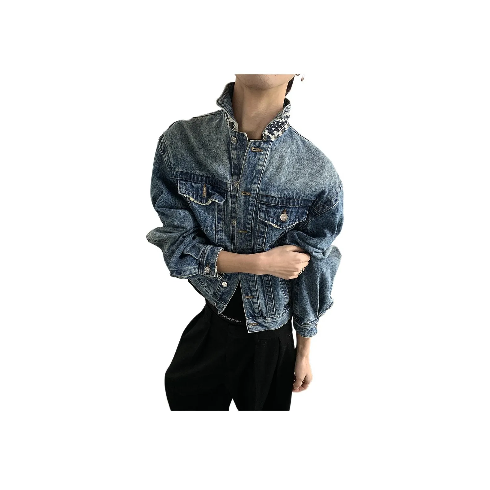 AMBER LIGHT Джинсовая куртка унисекс