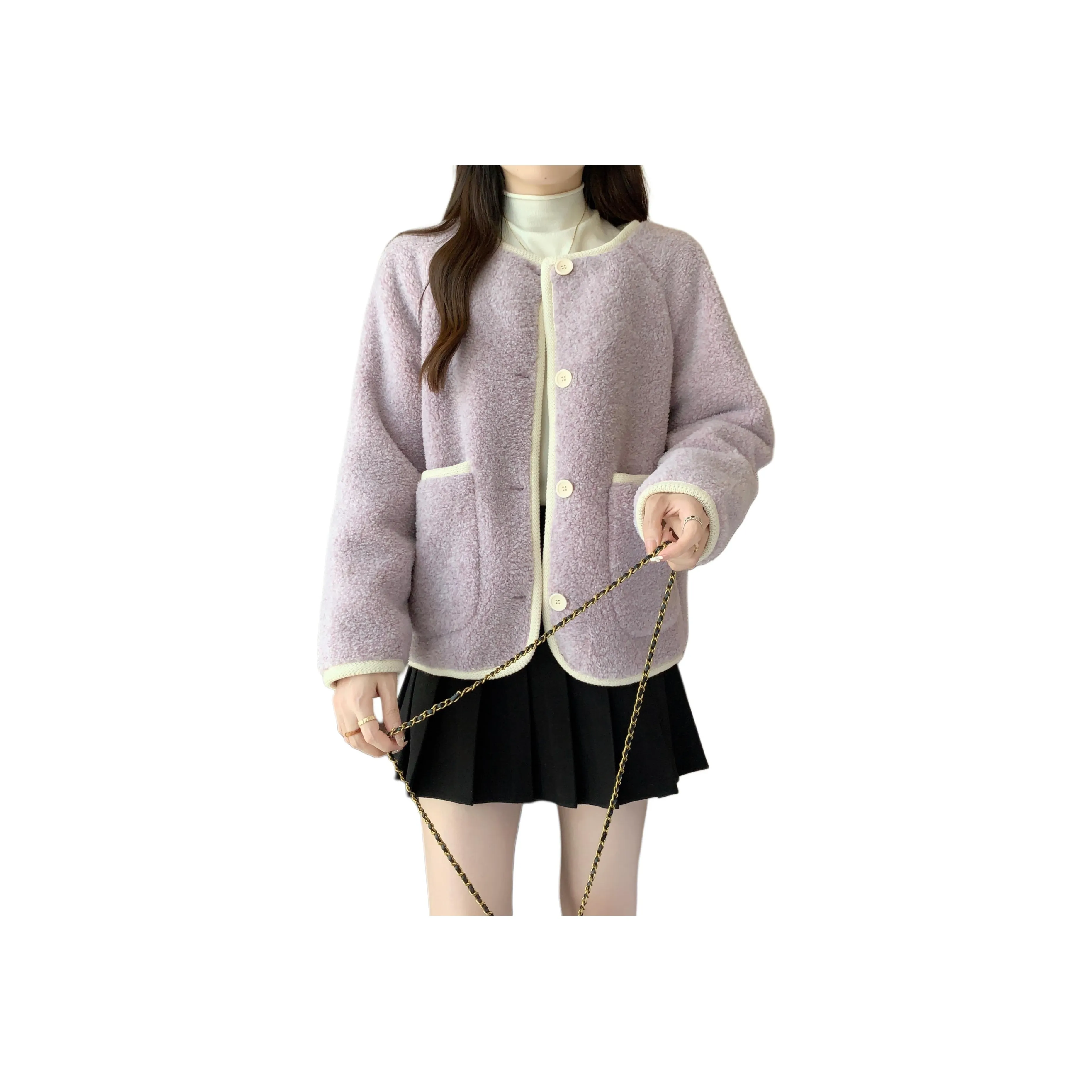 ZCDECO Velvet Feel Пальто Женское