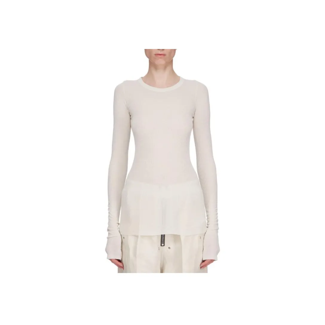 RICK OWENS Semi Sheer Knitted Top