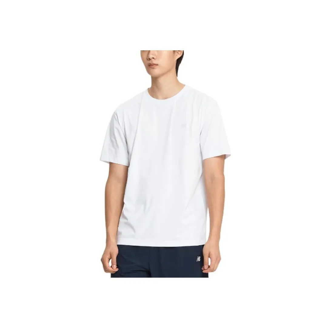New Balance UNI Athletic Club T Shirt Men's White