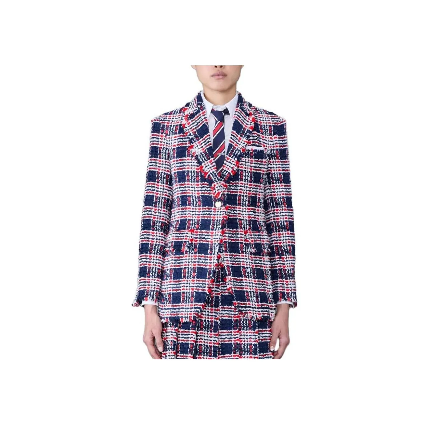 THOM BROWNE Sportcoat Tweed Blazer
