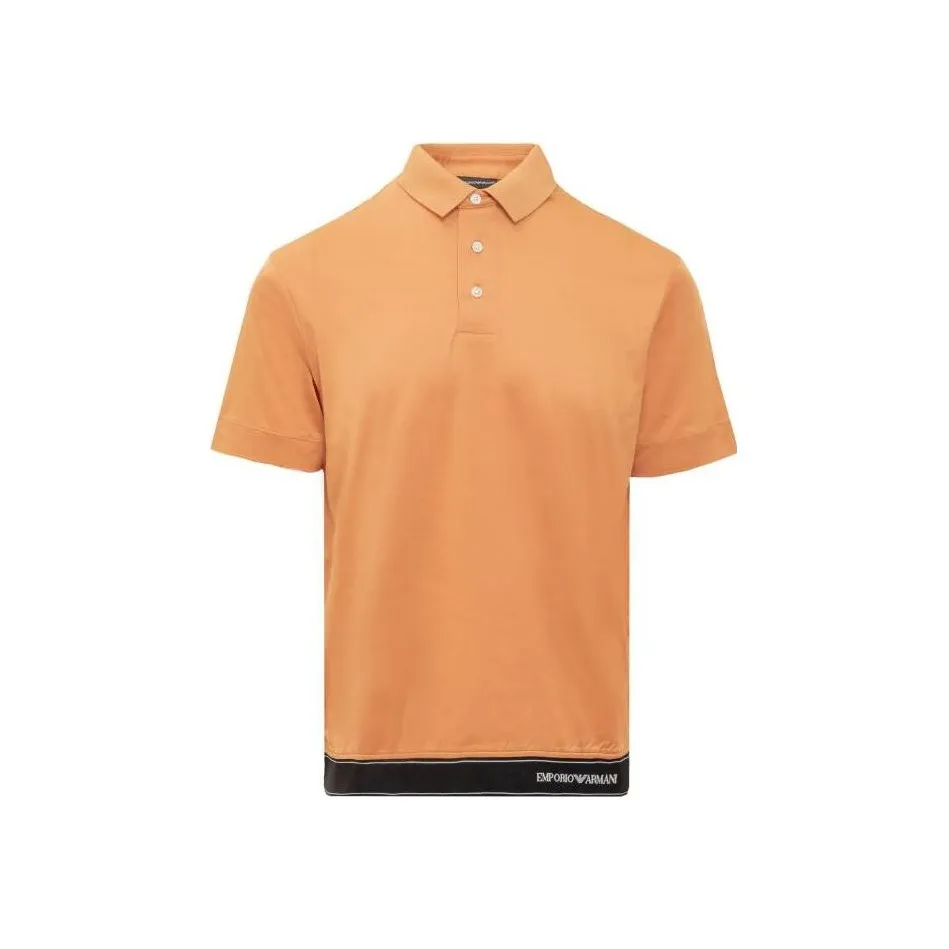 EMPORIO ARMANI Polo Shirts Men's Orange