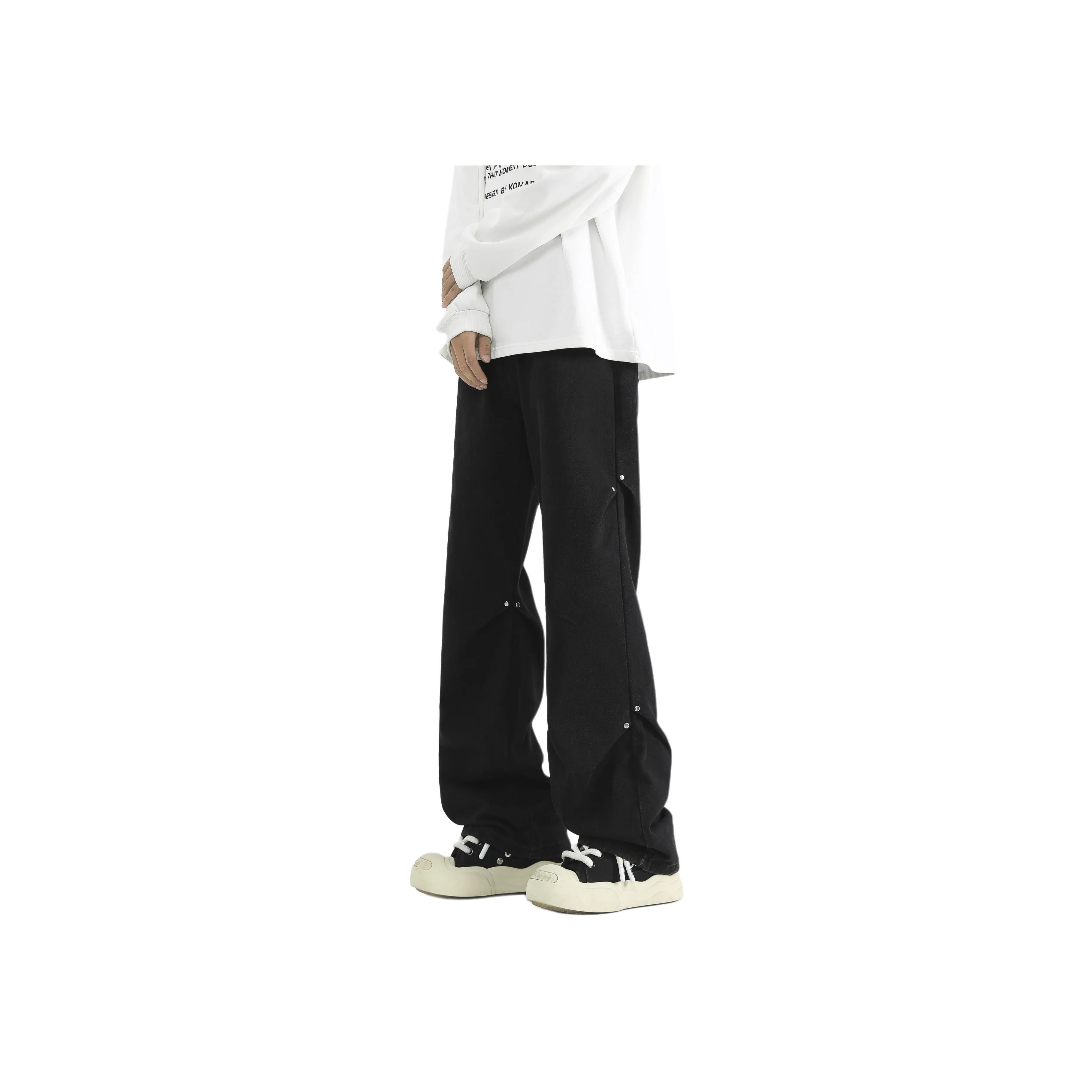 Menglaini Jeans Unisex