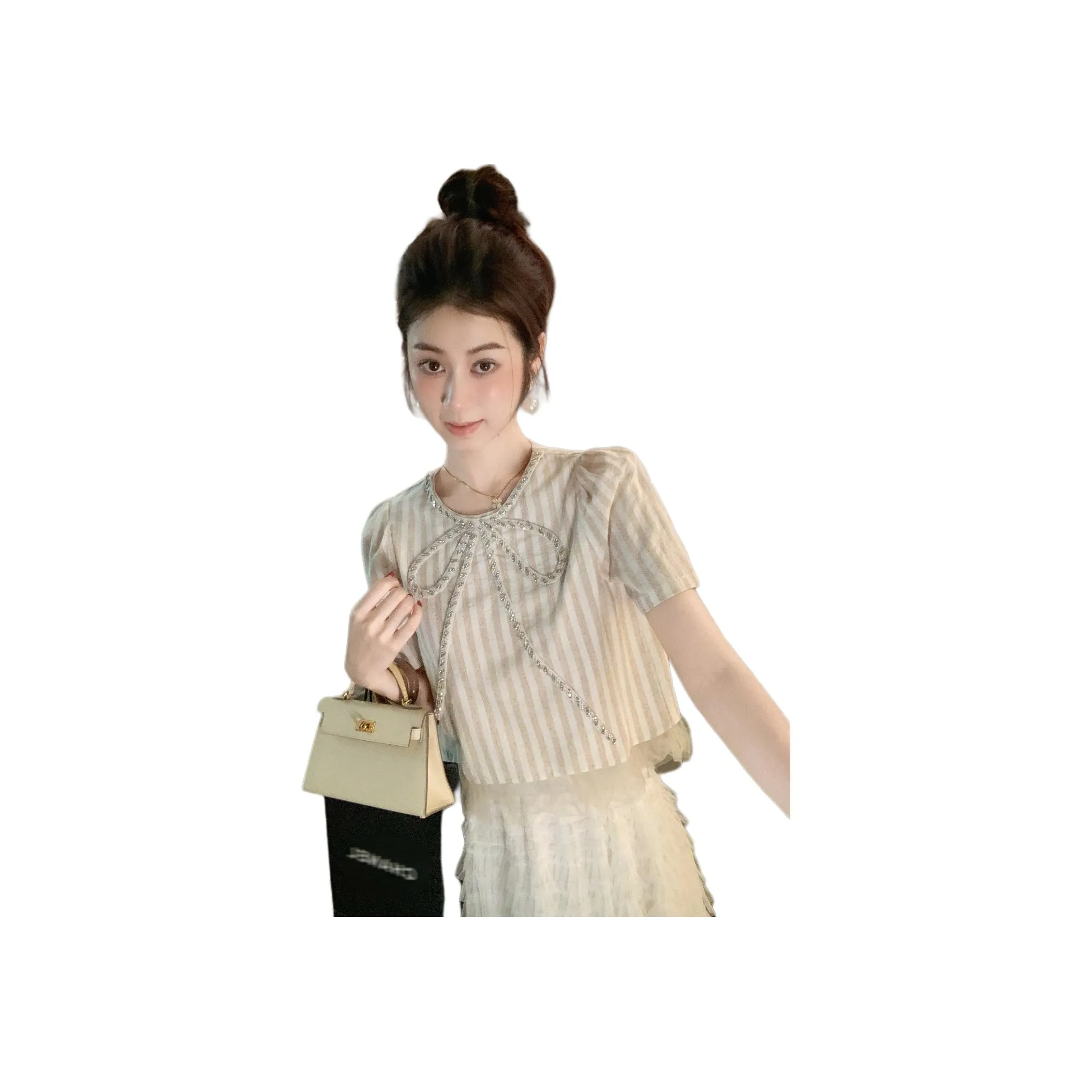 Fish rabbits Абрикос Женские Рубашки