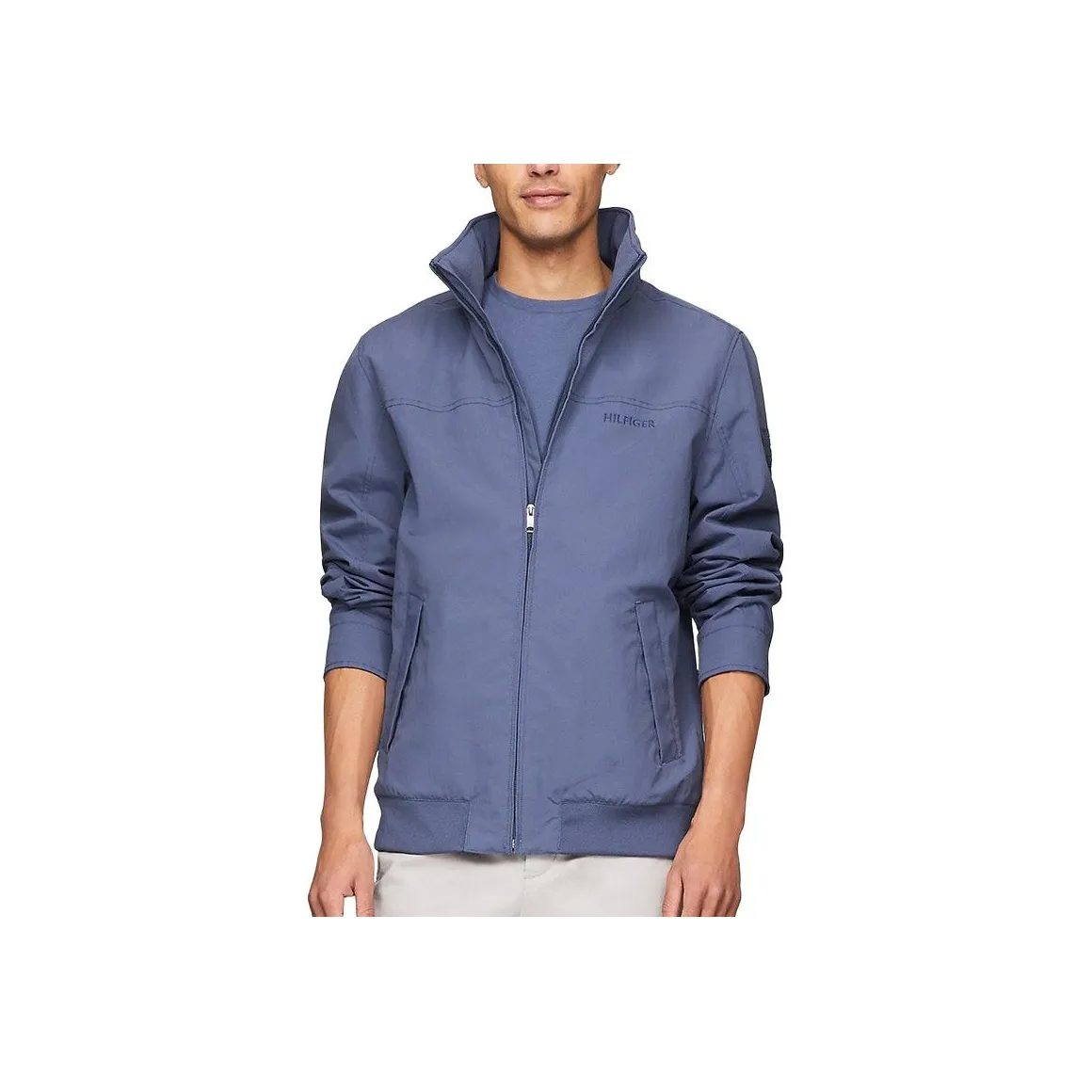 Tommy Hilfiger Куртки и Пальто Мужской Mist Синий