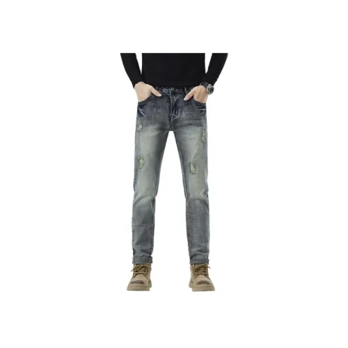 JOSEPH ABBOUD Винтажные синие унисекс джинсы